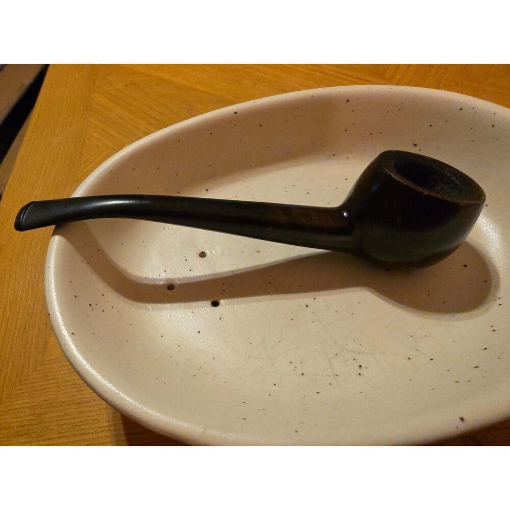 Vintage Estate Pipe - Nobby Briarwood Prince Shape Made In Zechoslovakia - Picture 2 of 5